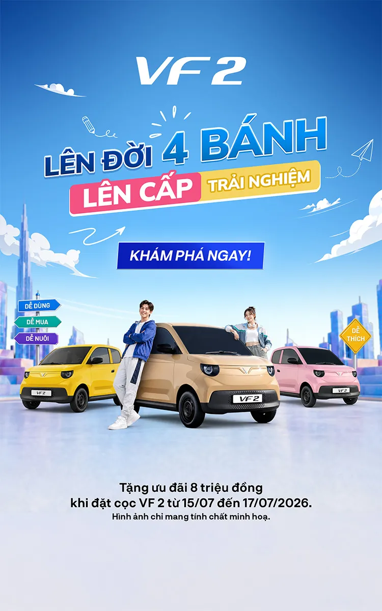 baner VF 2 cọc tiên phong